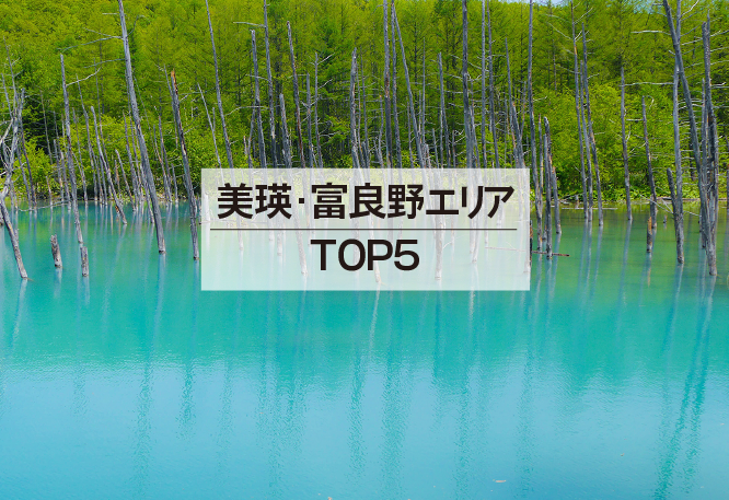 美瑛・富良野エリアTOP5